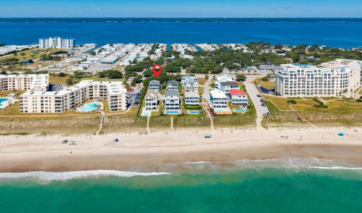 Aerial View of Beach Proximity