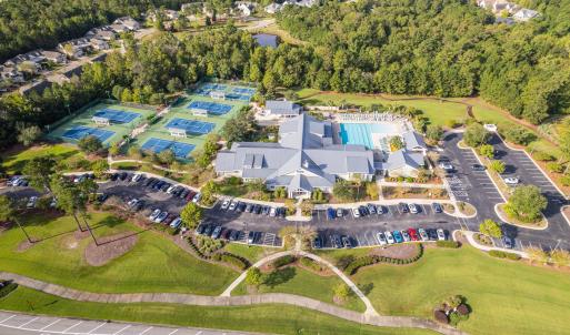 Aerial view main clubhouse Brunswick For