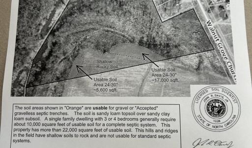 SOIL STUDY WALNUT GROVE CHURCH RD TRACT