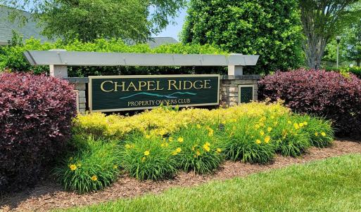 Chapel Ridge Entrance