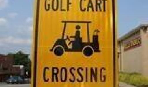 Golf Cart Crossing