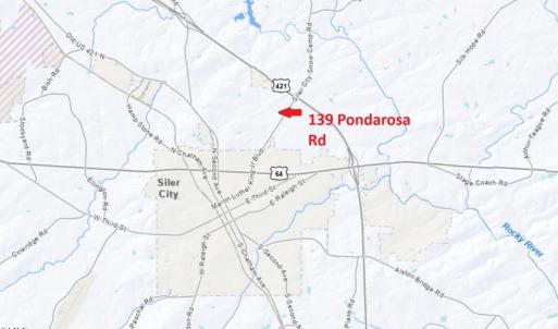 139 Pondarosa - Location