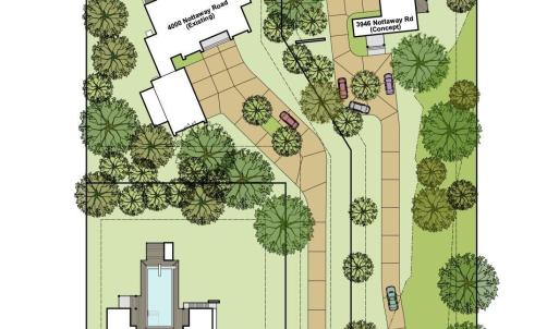 Nottaway Road Enclave View From Street