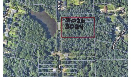 3024 3026 Ruth Street Color Aerial Photo