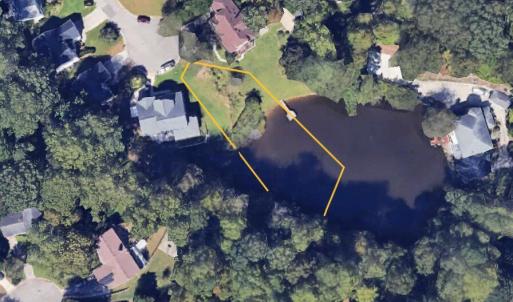 1104 Hickory Pond Court Property Lines