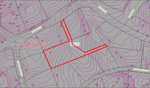 Burlage Cir - OC GIS topo zoning