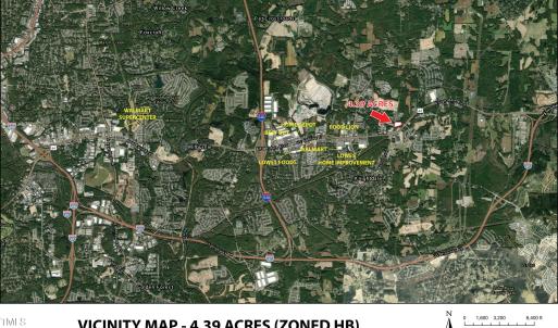 Vicinity Map - Knightdale 4_39 Acres