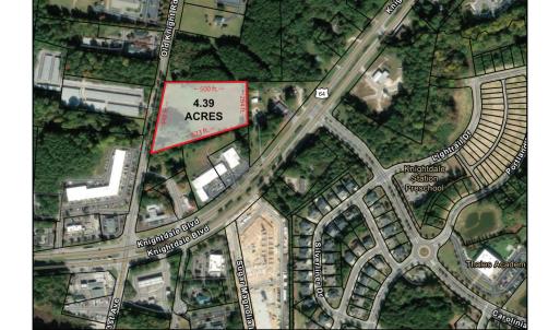 Site Map - Knightdale 4_39 Acres