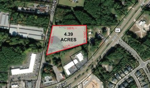 Site Map - Knightdale 4_39 Acres Zoomed