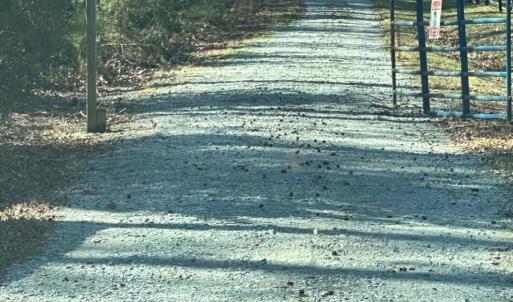 Driveway to land go through gate