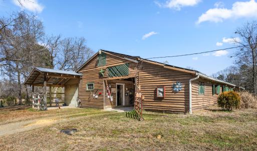 Front Entrance of 8-Stall Barn
