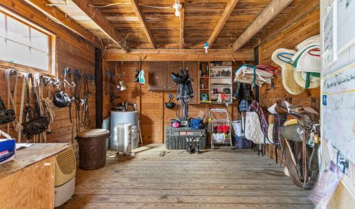 Tack Room in Barn