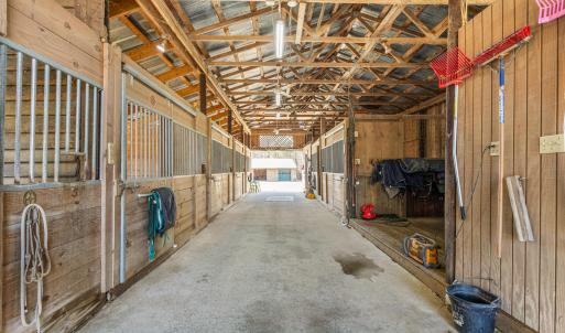 Center Aisle of Barn 2