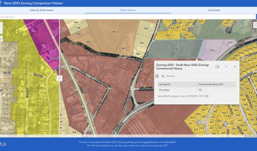 New UDO Slider Map View