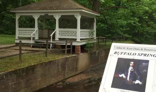 Buffalo Springs marker gazebo