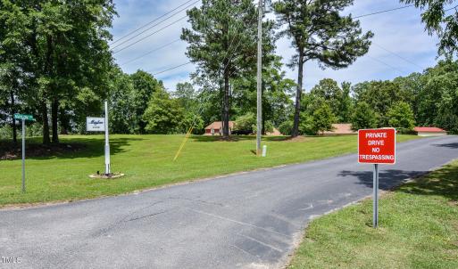 Paved Private Road