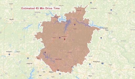 Drivetimemap