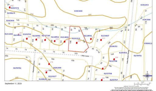 119 Ute_GIS Map showing Blue Stream