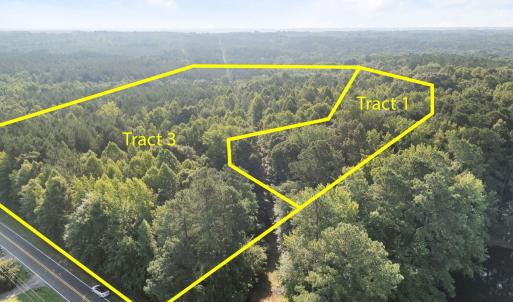 Outline of Tract 1 & 3