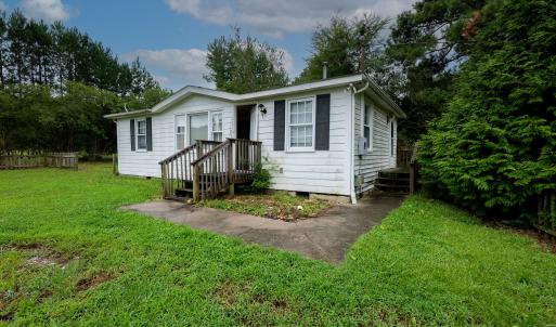 uninhabitable home on property