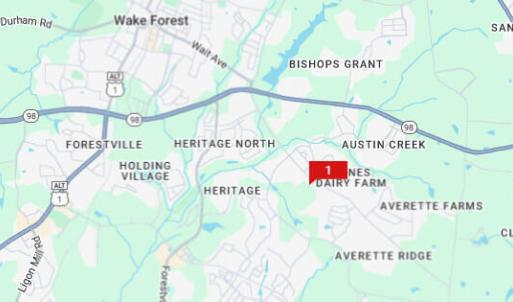 location map 736 Jones Dairy
