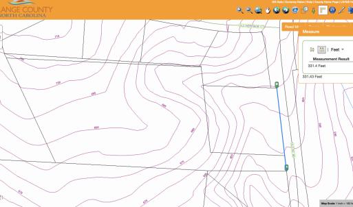 Road Frontage - Old NC 86