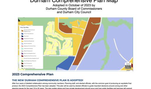Old Oxford Rd. - Durham Comprehensive Pl