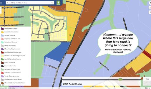 Old Oxford Rd. - Northern Durham Parkway