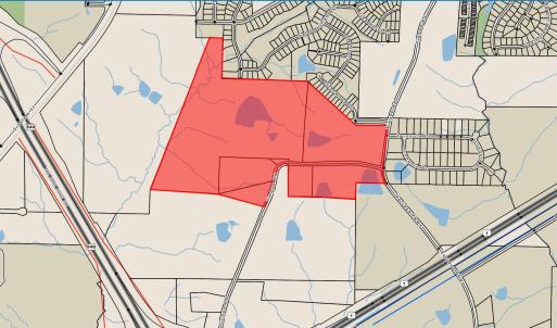 Tingen Farm IMAPS Shaded Map Zoom In