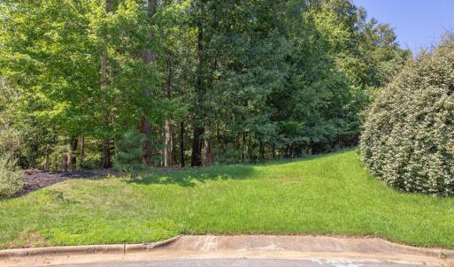 curb cut for potential driveway