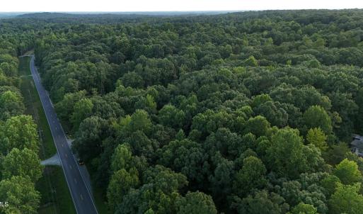 S-SW view of E property line