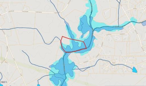 Jones Ferry Road-Hydro Map