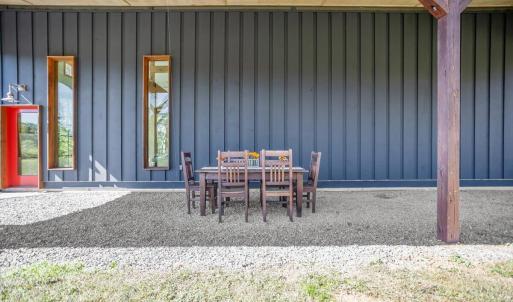 East Exterior Door and Covered Area 2