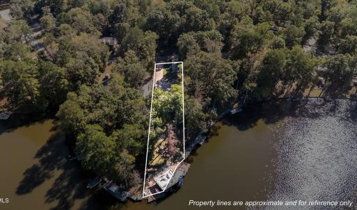 Property Lines at 118 Big Horn