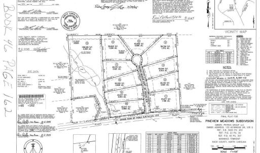Plat Image - Pineview Meadows