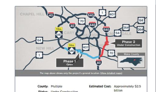 Complete I-540