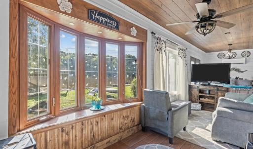 Enter Into Large Family RM W/Bay Window