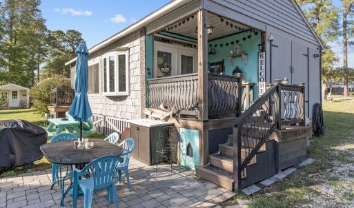 Covered Porch and Patio