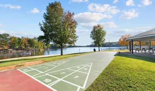 Pavilion Shuffle Board View