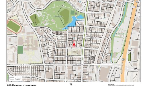 610 Devereux basemap