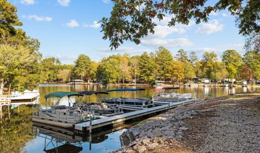 Boat Dock at Lake Royale