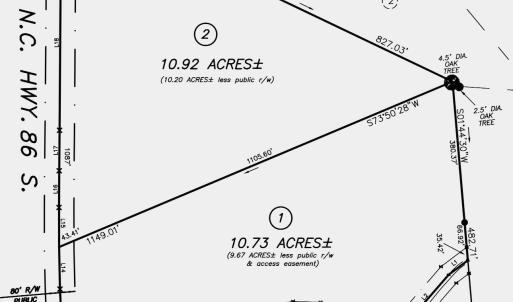 Survey - Hwy 86 Prospect Hill