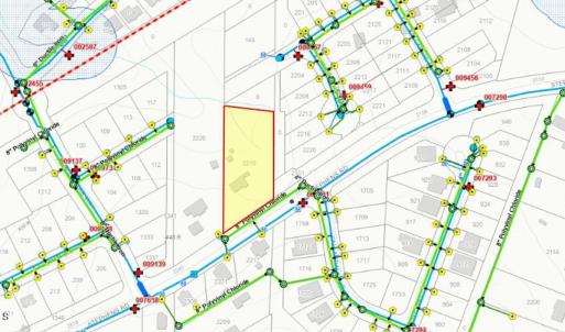 water and sewer lines