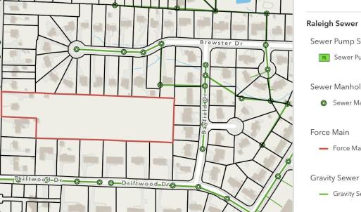 611 Powell - Raleigh Sewer overlay