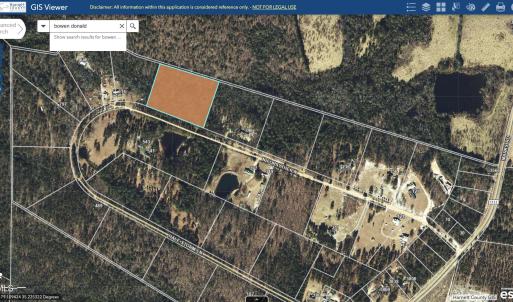 Bowen Harnett County GIS screenshot