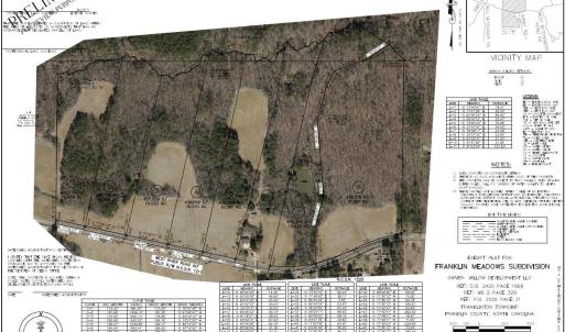 Aerial Map Lots 1-7