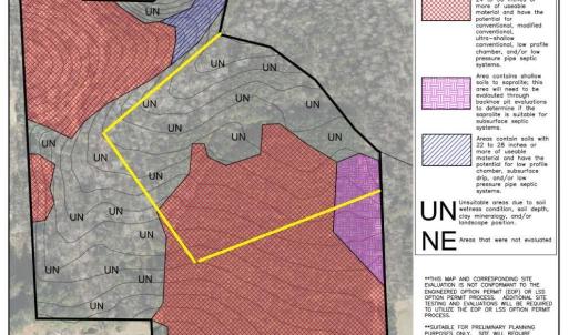 Estimate of Suitable Soils Lot 2