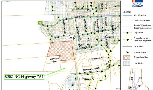 Vicinity Utility Map - as of 9.01.2023