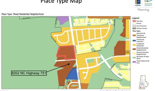 Place Type - 2023 Comprehensive Plan