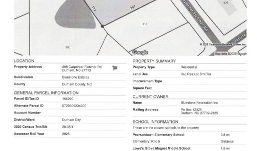 806 Carpenter Fletcher Rd.